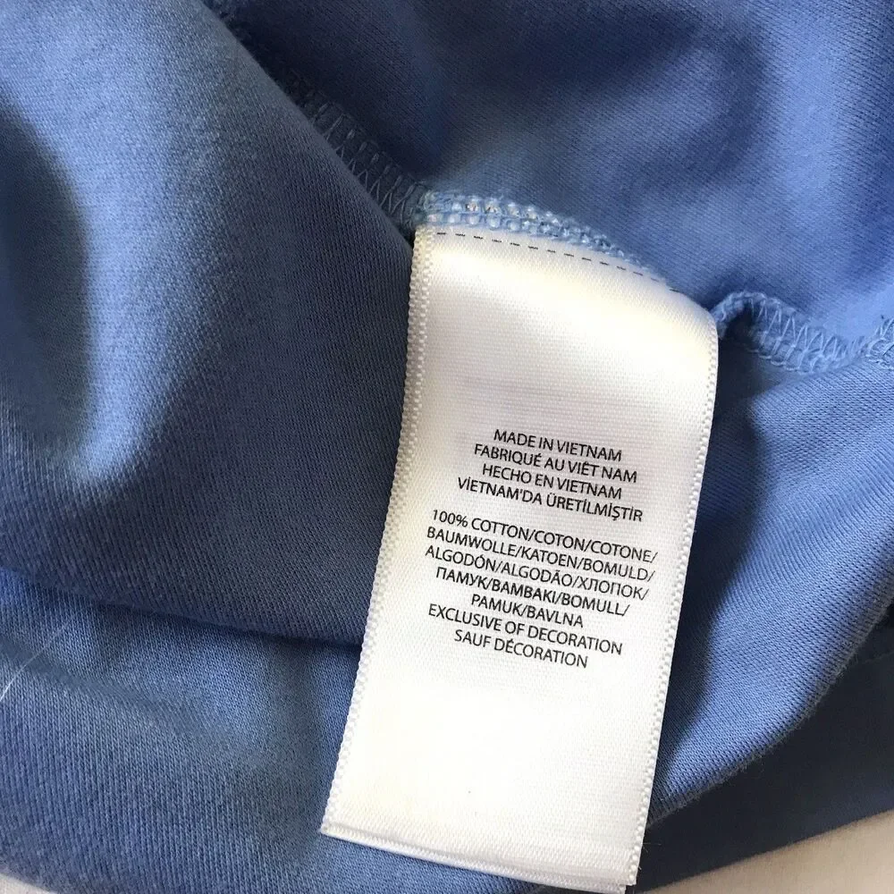 Polo Ralph Lauren Men XL Classic Fit Blue Polo Shirt Short Sleeve Pink Pony Soft